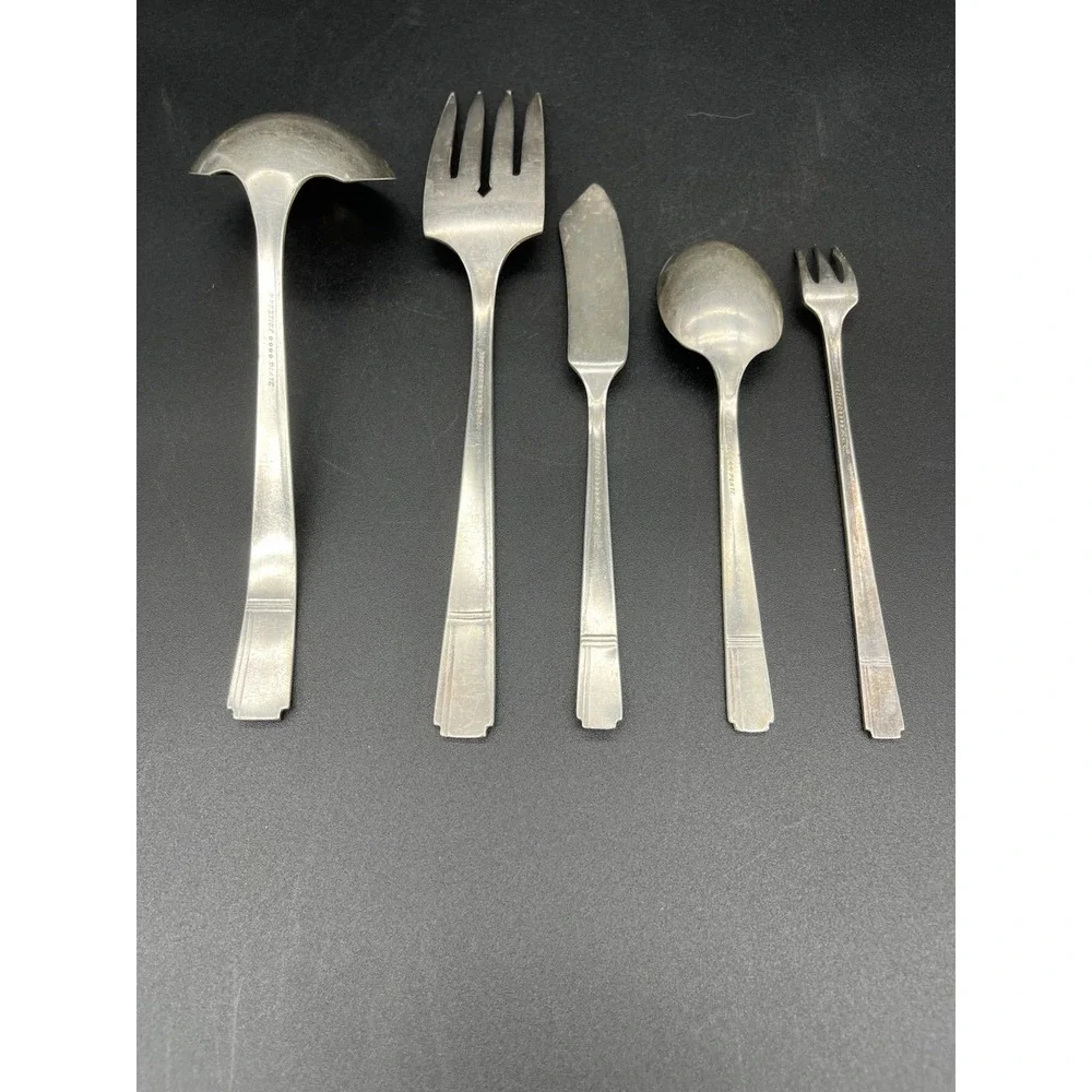 Grenoble Oneida Silver Plated 5 Peace Serving Set